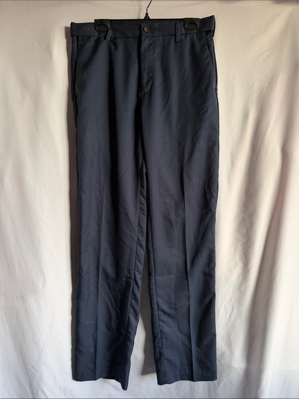Amazon Essentials Men's Navy Straight Dress Pants